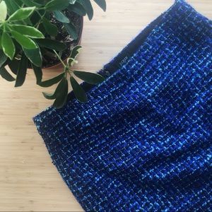 J. Crew Factory - Royal Tweed Mini Skirt (6)